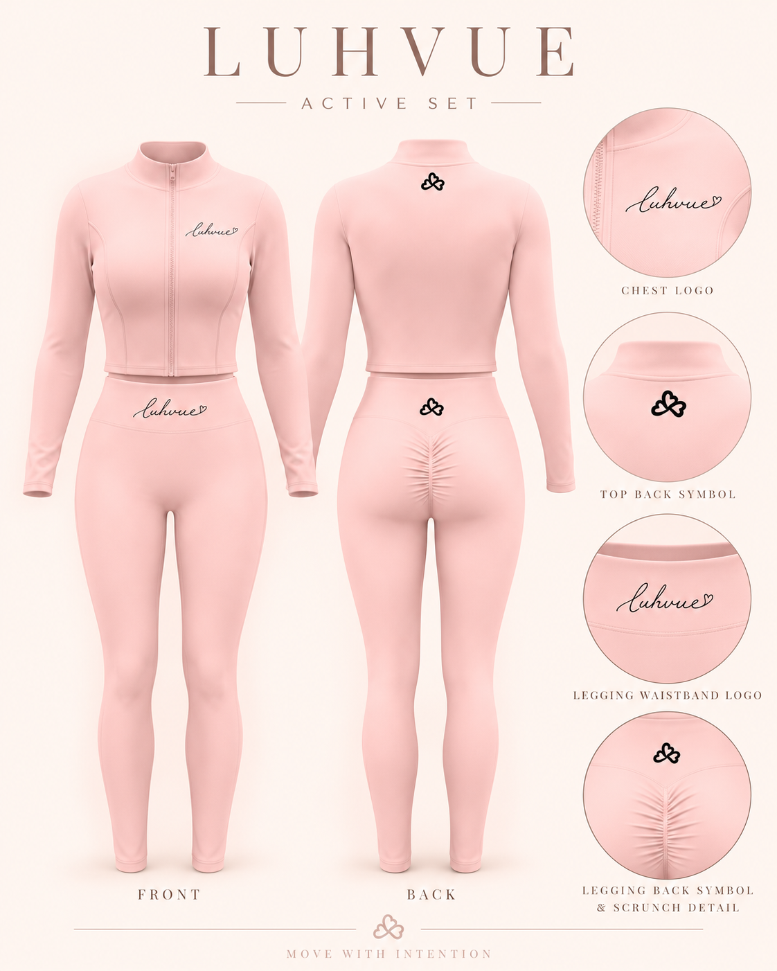LUHVUE Signature Active Yoga Set