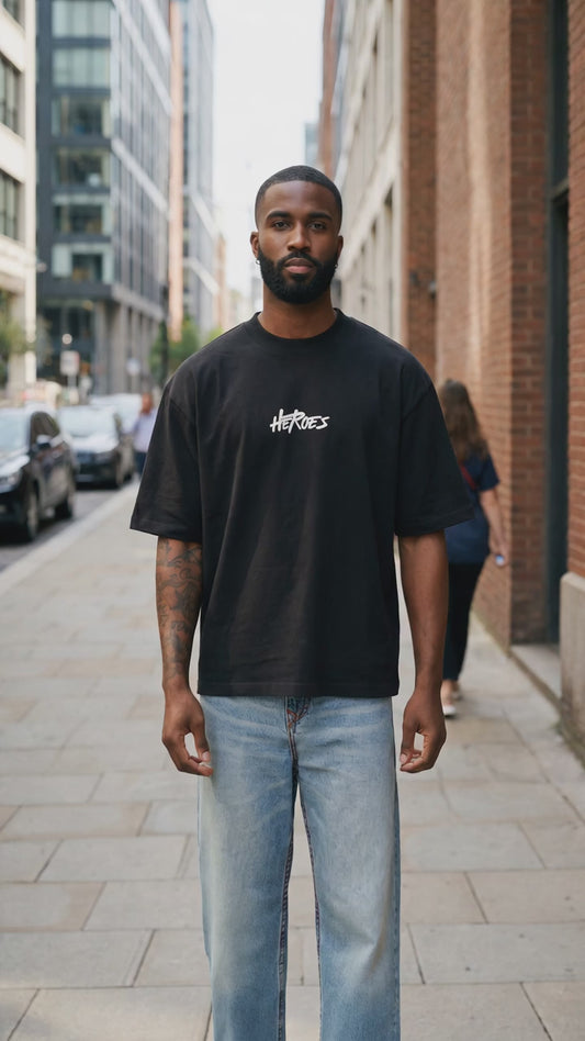 HEROES Boxy Oversized T-shirt
